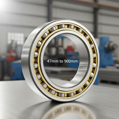 M - Pirinç Kafesli ve 47mm ila 900mm Dış Çap Aralığına Sahip Ağır Hizmet Uygulamaları İçin Mühürsüz FAG Küresel Makaralı Rulman