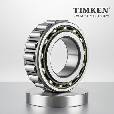 Düşük Gürültülü Çalışma ve 10.000 RPM'ye Kadar Hız Sunan Ön Yağlanmış TIMKEN Makaralı Rulman Ünite Grubu