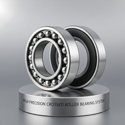 High Precision Crossed Roller Bearing System with Hardened Steel Innerring for Long Lasting Performance and Open Or Sealed Variants