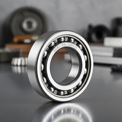 Endüstriyel Uygulamalar İçin Radyal ve Eksenel Yük Taşıyan C3 Boşluklu NSK GCr15 Krom Çelik Bilyalı Rulman